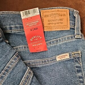 Levi's Blue Straight Leg Jeans